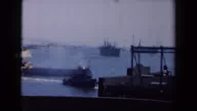 NEW YORK--194: A Ships Are Standing With Lot Of Boats In The Huge Covers Sea