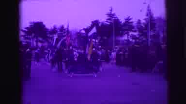 LYNBROOK NEW YORK-broo: Men March In American Parade