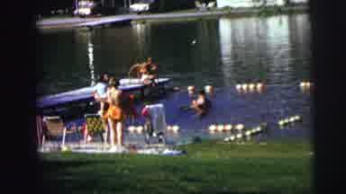 MOBILE ALABAMA-ile-: Children Enjoying The Holiday From River