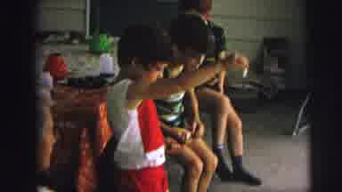MOBILE ALABAMA-ile-: Children Celebrate The Holiday By Playing Hide And Seek