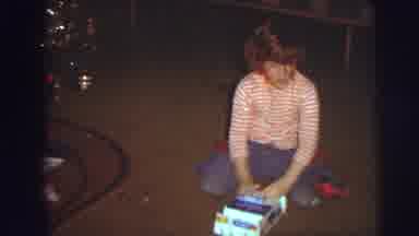 AUGUSTA GEORGIA-usta: Child Wearing Orange Shirt Playing With Helicopter Toy On