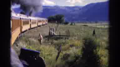 Colorado Springs (1967): A Train Of The Train And Local Scenery