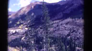 Colorado Springs (1967): A Huge Mountain Area Was With Long Trees And Nice To View