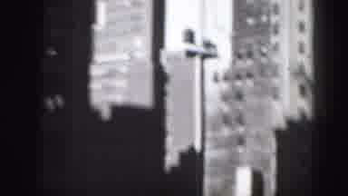 Harrisburg Penn-1946: View Of White Skyscraper Building On A Bright Sunny Day