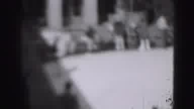 Harrisburg Penn (1946): Black And White Video Of People Ice Skating
