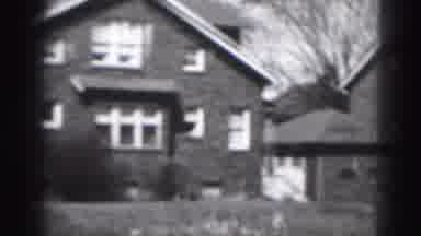 Harrisburg Penn (1946): Pretty Houses In Philadelphia With Triangular Roof