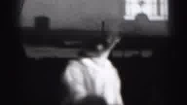 Harrisburg Penn (1946): Close Up View Of Baby Wearing White Shirt Looking At