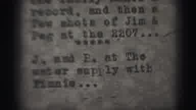 Harrisburg Penn (1946): Jim And Peg At The Water Supply With Fannie