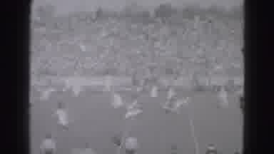 Harrisburg Penn (1946): In A Huge Ground The Rugby Were Played With Great Love And