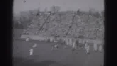 Harrisburg Penn (1946): Football Fans Enjoy Winning Play Of Final Game Of Season