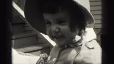 Harrisburg Penn (1946): A Curious Little Girl Wonders