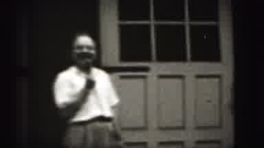 New Cumberland Penn (1946): A Old Man Enjoying The Nature And Is Beautiful