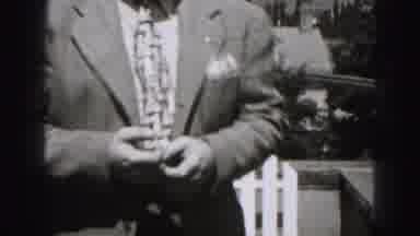 New Cumberland Penn (1946): Man Turning From Camera Dressed In Suit
