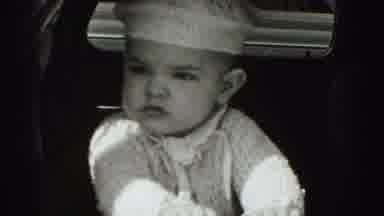 New Cumberland Penn (1946): A Baby Was Watching The Nature Around His Place To