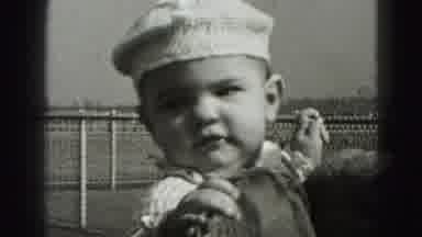 New Cumberland Penn (1946): Curious Baby Looking At His Side