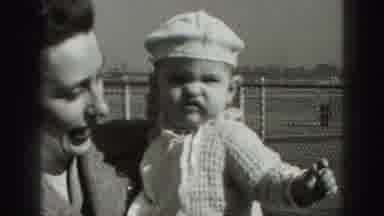 New Cumberland Penn (1946): A Mother Was Showing Some Game To The Baby And