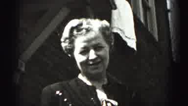 New Cumberland Penn (1946): A Lady Enjoys The Small Kids Playing And Moving Around