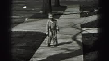 New Cumberland Penn (1946): Baby In Jumpsuits Playing In The Gardens Climbing