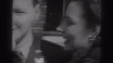 New Cumberland Penn (1946): Black And White Couple Joking Around In Love Wearing