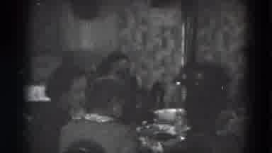 Lincoln Nebraska (1947): Family Gathers Around The Table Eating