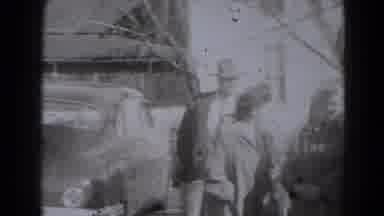 Lincoln Nebraska (1947): A Group Of Eating After Long Time And Enjoy To The Nature