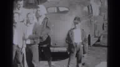 Lincoln Nebraska (1947): A Huge People Are Going Around The Street Place And