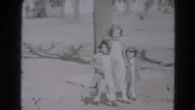 Lincoln Nebraska (1947): Three Little Girls Walking Together