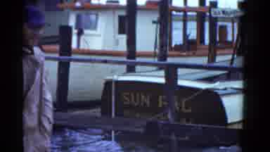 Boston Mass (1951): A Number Of Boat Taking Rest And Few On There Duty To Serve
