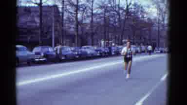 Boston Mass (1951): A People To Participate The Running Race And Prize Winning