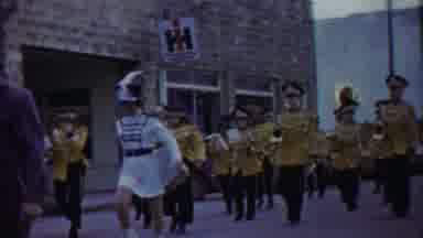 Cheyenne County Kansas (1958): A Group Of March Fast And Bandmasters Are Moving In