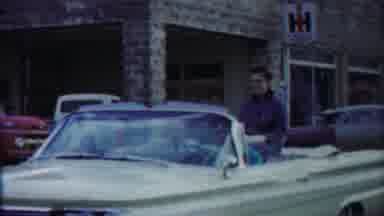 Cheyenne County Kansas (1958): Adult Brothers And Their Sister Passes A Silent