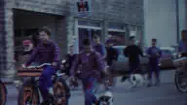 Cheyenne County Kansas (1958): Farm Town Holiday Parade Passing By International H