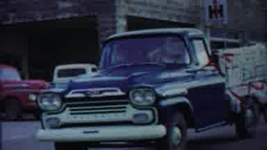Cheyenne County Kansas (1958): A Old Lady Aching Old Architecture In A Historical