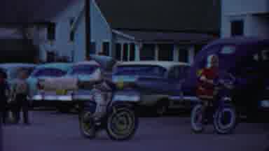 Cheyenne County Kansas (1958): Kids Bicycling Kids Having Fun