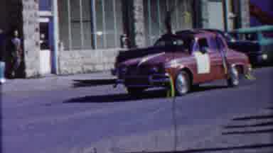 Cheyenne County Kansas (1958): Enthusiastic Townsfolk Parading City Streets