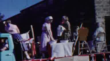 Cheyenne County Kansas (1958): Parade With Women On A Float