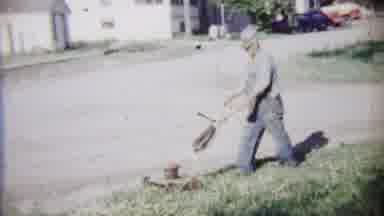 Saint Francis Kansas (1958): A Grandfather To Clean The Agriculture Land In A