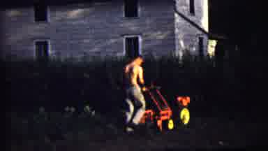 Saint Francis Kansas (1958): A Green Park O Lot Of Green Trees And The Men Work In