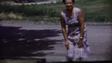 Saint Francis Kansas (1958): Mom Instructs Her Dog What To Do