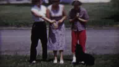 Saint Francis Kansas (1958): A Family Ladies Are Talking And Pa lying Around The