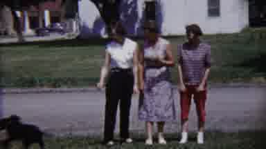 Saint Francis Kansas (1958): Three Women And A Dog