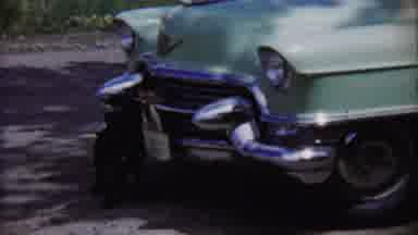 Saint Francis Kansas (1958): A Nice Car Was Placed In The Middle Of The Street And