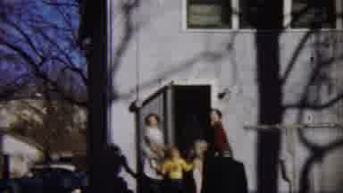 Saint Francis Kansas (1958): Boys Are Playing Outside The House To Move Around The