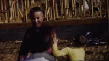 Saint Francis Kansas (1958): Children Playing A Game And Enjoying The Holiday