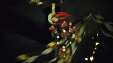 Saint Francis Kansas (1958): Ornament And Chandelier In A Dimly Lit Room