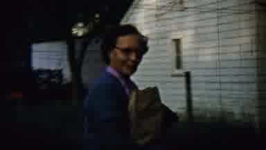 Chadron Nebraska (1959): A Lady Was Finished The Purchase And Moving Towards The