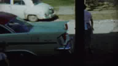 Chadron Nebraska (1959): A Family Member Enjoying The Holiday And Children Like