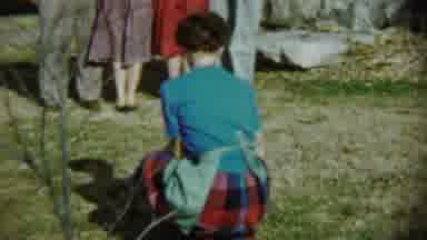 Chadron Nebraska (1959): A Lady Was Moving Around The Machine And The Place Was