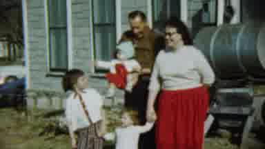 Chadron Nebraska (1959): Family Picture Of Five