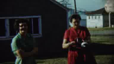 Chadron Nebraska (1959): A Couple Of Ladies Are Moving With Outside The Place To